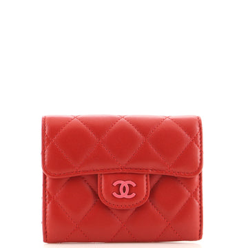 Chanel Classic Flap Card Case Quilted Lambskin