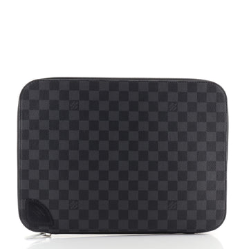 Louis Vuitton Horizon Laptop Sleeve Monogram Eclipse Canvas