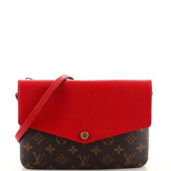 Louis Vuitton Twice Handbag Monogram Canvas