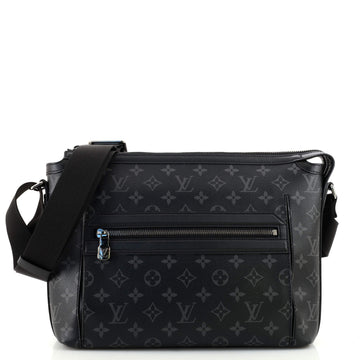 Louis Vuitton Odyssey Messenger Bag Monogram Eclipse Canvas PM