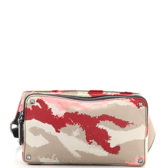 Valentino Garavani Camouart Belt Bag Printed Nylon