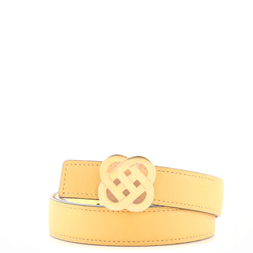 Hermes Reversible Iris Belt Epsom and Swift Thin