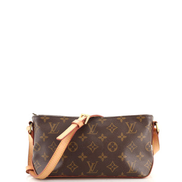 Louis Vuitton Trotteur Handbag Monogram Canvas