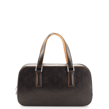 Louis Vuitton Mat Shelton Handbag Monogram Vernis