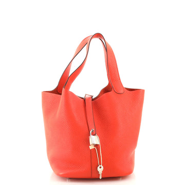 Hermes Picotin Lock Bag Clemence MM