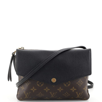 Louis Vuitton Twice Handbag Monogram Canvas