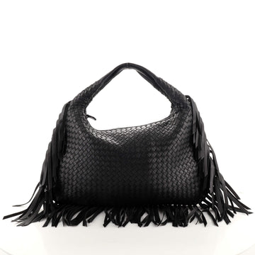 Bottega Veneta Fringe Hobo Intrecciato Nappa Large