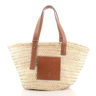 Loewe Basket Tote Raffia Medium