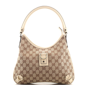 Gucci Abbey D-Ring Hobo GG Canvas Medium