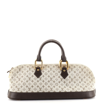Louis Vuitton Alma Handbag Mini Lin Horizontal