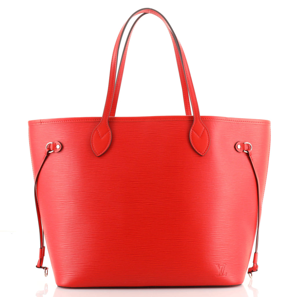 Louis Vuitton Red EPI Leather Neverfull Pochette Wristlet Pouch Bag 271lvs512W, Women's, Size: One Size