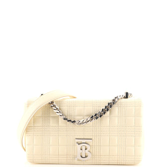 Burberry Lola Shoulder Bag Quilted Lambskin Small