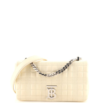Burberry Lola Shoulder Bag Quilted Lambskin Small