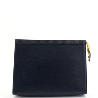 Louis Vuitton Pochette Voyage Epi Leather with Damier Graphite MM