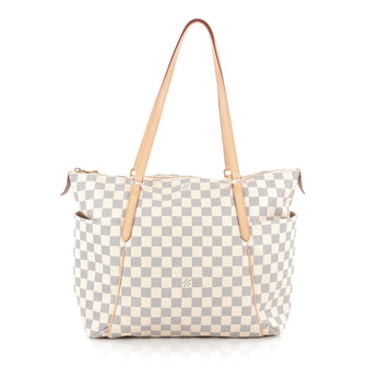 Louis Vuitton Totally Handbag Damier MM White 1809201