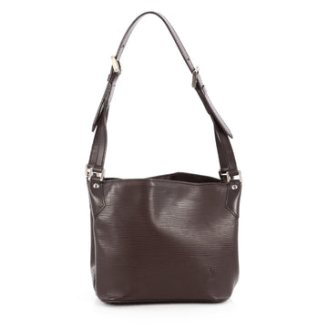 Louis Vuitton Mandara Handbag Epi Leather PM Brown
