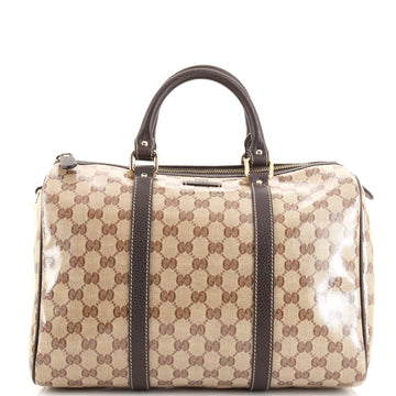 Gucci Joy Boston Bag (Outlet) GG Coated Canvas Medium