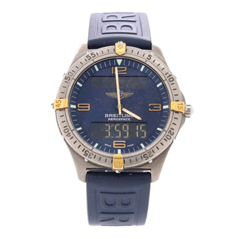 Breitling Aerospace Quartz Watch Titanium and Rubber 40