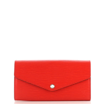 Louis Vuitton Sarah Wallet NM Epi Leather