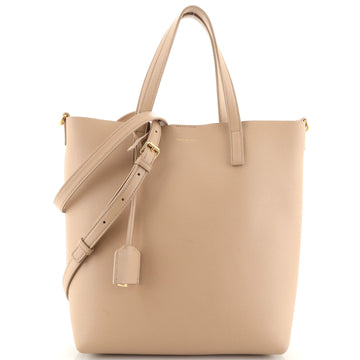Saint Laurent Shopper Tote Leather Toy