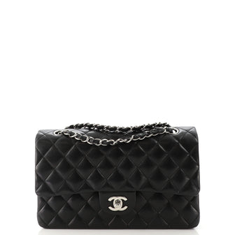 Classic Double Flap Bag Quilted Lambskin Medium