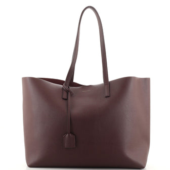 Saint Laurent Shopper Tote Leather Large