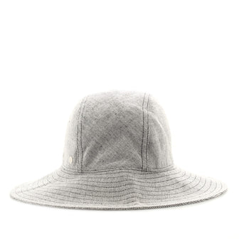 Hermes Colette Hat Linen and Cotton Blend