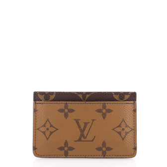 Louis Vuitton Card Holder Reverse Monogram Canvas