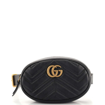 Gucci GG Marmont Belt Bag Matelasse Leather
