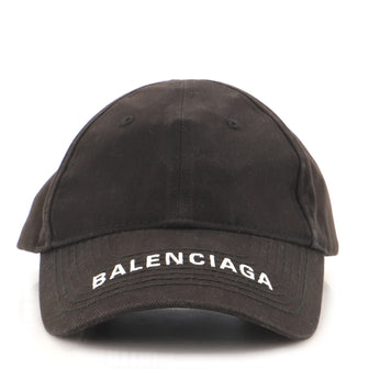 Balenciaga Logo Baseball Cap Canvas