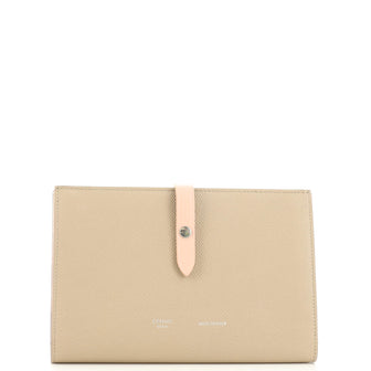 Celine Multifunction Strap Wallet Leather Large