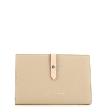 Celine Multifunction Strap Wallet Leather Large