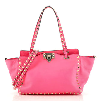 Valentino Garavani Rockstud Tote Soft Leather Small