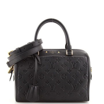 Louis Vuitton Speedy Bandouliere NM Bag Monogram Empreinte Leather 25