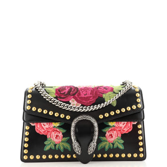 Gucci Dionysus Bag Embroidered Studded Leather Small