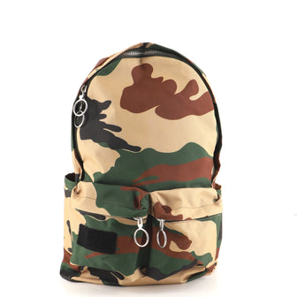 Off White Easy Backpack Printed Nylon