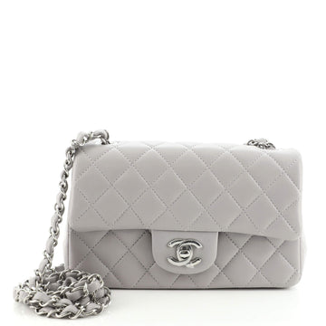 Chanel Classic Single Flap Bag Quilted Lambskin Mini