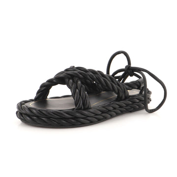 Valentino Garavani Women's The Rope Flat Gladiator Sandals Leather