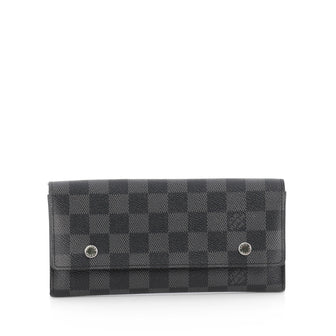 Louis Vuitton Adjustable Wallet Damier Graphite Gray