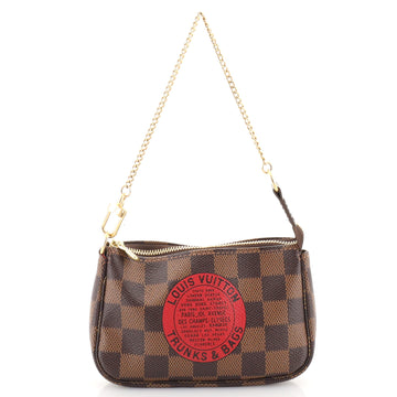 Louis Vuitton Pochette Accessoires Limited Edition Monogram Canvas Mini