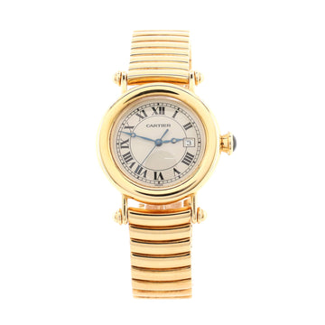 Cartier Diabolo Quartz Watch Yellow Gold 32