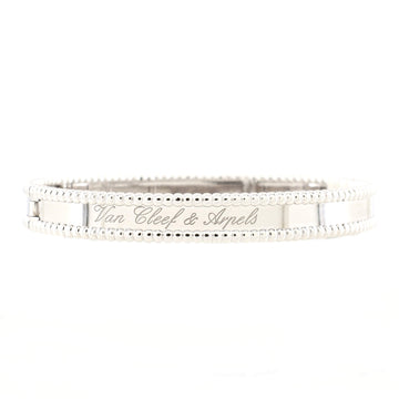Van Cleef & Arpels Perlee Signature Bracelet 18K White Gold
