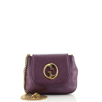 Gucci 1973 Chain Shoulder Bag Leather Small