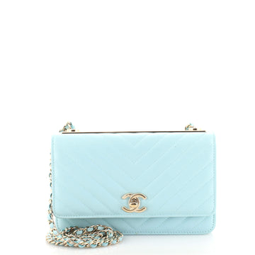 Chanel Trendy CC Wallet on Chain Chevron Lambskin