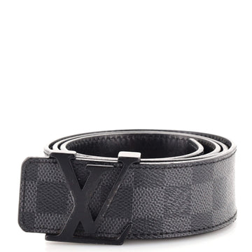 Louis Vuitton LV Initiales Belt Damier Graphite Wide