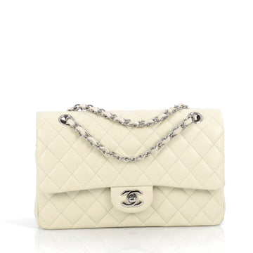 Chanel Classic Double Flap Bag Quilted Caviar Medium 1813102