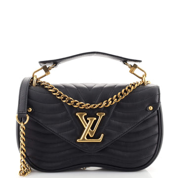 Louis Vuitton New Wave Chain Bag Quilted Leather MM
