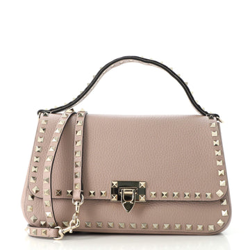 Valentino Garavani Rockstud Top Handle Convertible Belt Bag Leather Medium