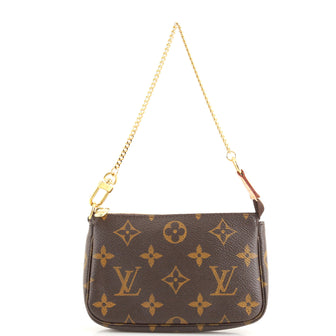 Louis Vuitton Pochette Accessoires Monogram Canvas Mini