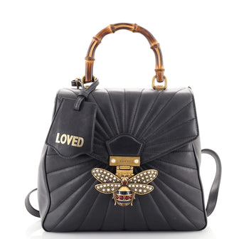 Gucci Queen Margaret Backpack Quilted Leather Small